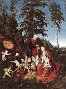 CRANACH, Lucas the Elder The Rest on the Flight into Egypt  dfg oil painting picture wholesale
